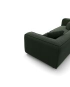 ROMY 3-Sitzer-Sofa Weich gewebter Duschstoff khakigrün - 250x105x70