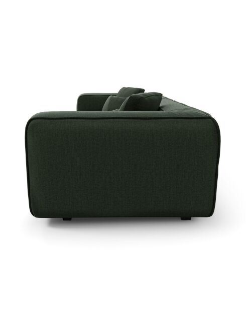 ROMY 3-Sitzer-Sofa Weich gewebter Duschstoff khakigrün - 250x105x70