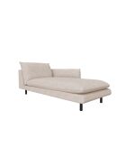 MERIDIENNE DROITE ISAK BEIGE SABLE - 60x160x85