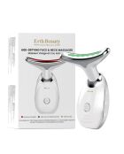 Anti-Aging-Gesichts- und Nackenmassagegerät - weiß