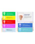 7-farbige LED-Therapiehandschuhe