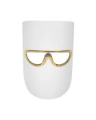 LED-Lichttherapiemaske 3 Farbmodi - weiß