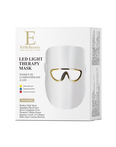 Masque de luminothérapie LED 3 modes de couleur