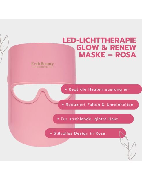 Masque Eclat et Régénérant par Lumière LED