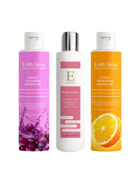 Set de cuidado corporal y de ducha