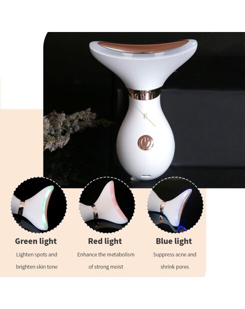 LED-Anti-Aging-System zur Hals- und Kieferkonturierung