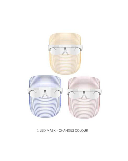 Maschera LED wireless a 3 colori