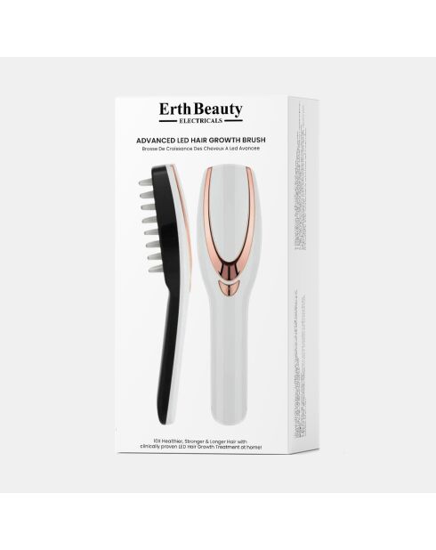 Cepillo LED para el crecimiento del cabello