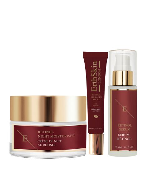 Coffret de la gamme anti-âge au rétinol - 3 pièces
