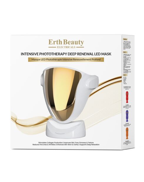 Maschera LED per fototerapia e rigenerazione
