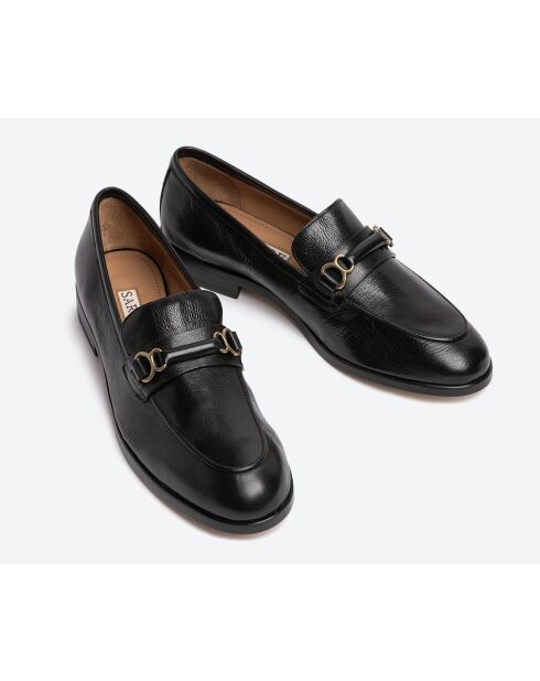 Zeer zachte, plantaardig gelooide instappers van kalfsleer Lichtbeige