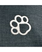 Cuscino rettangolare in poliestere 100*80*h12cm city anthracite