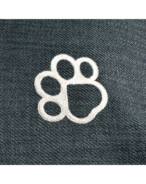 Cuscino rettangolare in poliestere 100*80*h12cm city anthracite