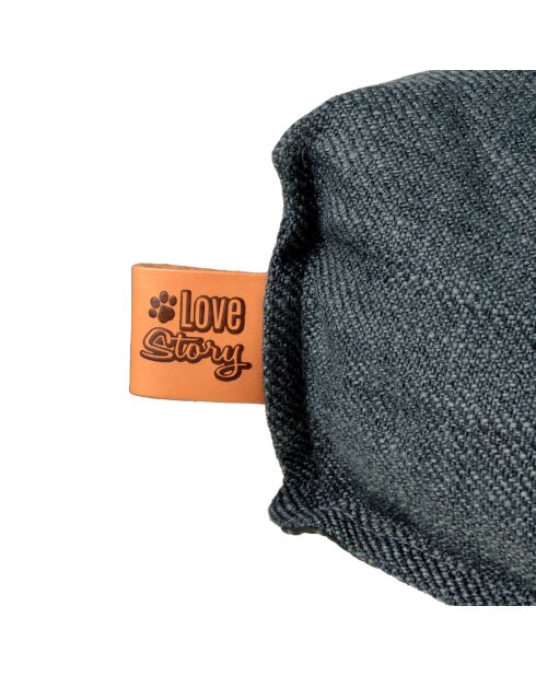 Cuscino rettangolare in poliestere 100*80*h12cm city anthracite