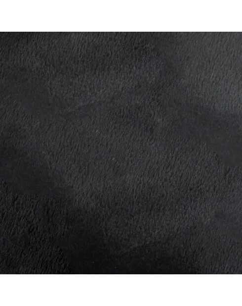 Set di 2 cestini rotondi in poliestere d50>60cm a chiazze grigio/nero