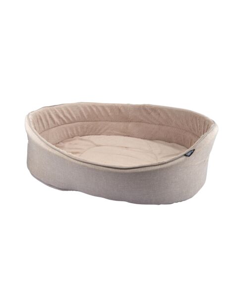 Cestino ovale Newton interno morbido 60* 43 cm ecru