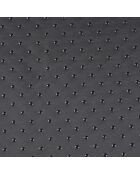 Cuscino a ciambella rotondo in poliestere d95* 22 cm nero soffice