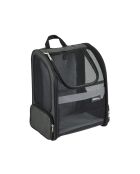 Zaino estensibile per il trasporto di animali 33*27*h44cm nero