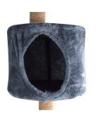 Arbre a chat multi positions 6 en 1 47*39*h118cm anthracite