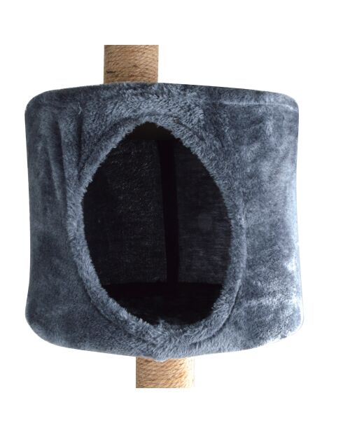 Arbre a chat multi positions 6 en 1 47*39*h118cm anthracite