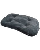 Cuscino Newton Snowflake reversibile 117* 72 cm antracite