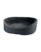 Cestino ovale Newton interno morbido 65* 48 cm antracite