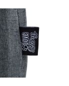 Cestino ovale Newton interno morbido 65* 48 cm antracite