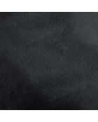 Ovaler Korb aus Polyester, 75 x 57 cm, fleckig, grau/schwarz