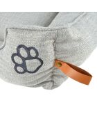 Cestino rettangolare in poliestere 65*60*h21cm city light grey