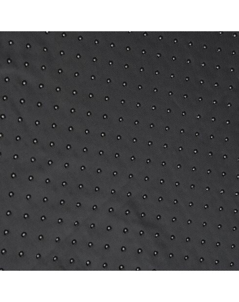 Cestino rotondo in velluto a coste in poliestere d40*h32cm crafty nocciola