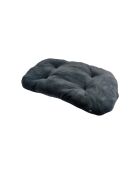 Cuscino Newton Snowflake reversibile 77* 50cm antracite