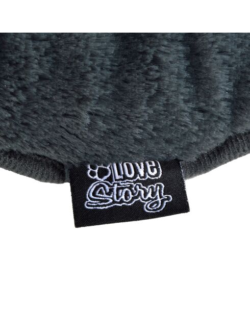 Cuscino Newton Snowflake reversibile 77* 50cm antracite