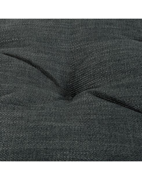 Cuscino reversibile in poliestere a forma di fiocco di neve 87*55*h5cm city anthracite