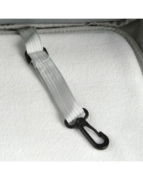 Zaino da trasporto per animali con capsula trasparente 32*25*41cm grigio