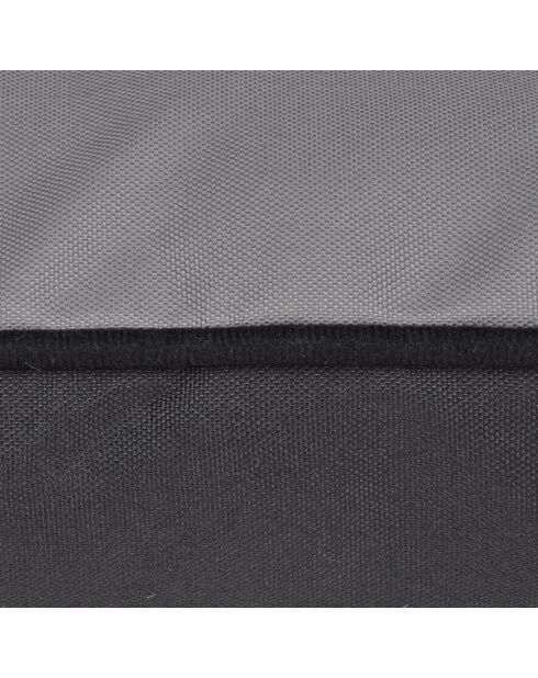 Cestino ovale 75*57 cm essenziale nero grigio