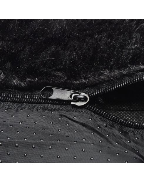 Cuscino rettangolare in poliestere 80*60*h8cm soffice nero