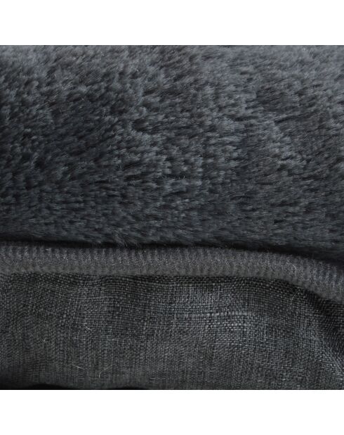 Cestino ovale Newton interno morbido 60* 43 cm antracite