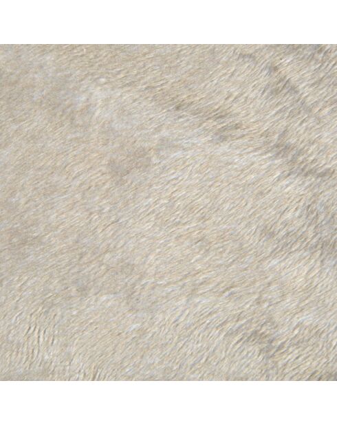 Cuscino reversibile in poliestere con fiocchi di neve 107* 62 cm patchy nocciola/beige