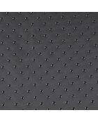 Coussin donut rond polyester d55*25cm fluffy noir