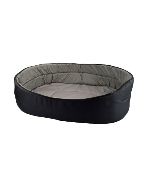 Cestino ovale 60*42 cm essenziale nero grigio