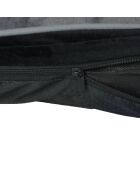 Cuscino rettangolare in poliestere 100* 70 cm grigio/nero patchy