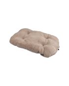 Cuscino Newton Snowflake reversibile 77*50cm ecru