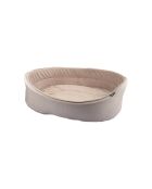 Cestino ovale Newton interno morbido 45*28 cm ecru