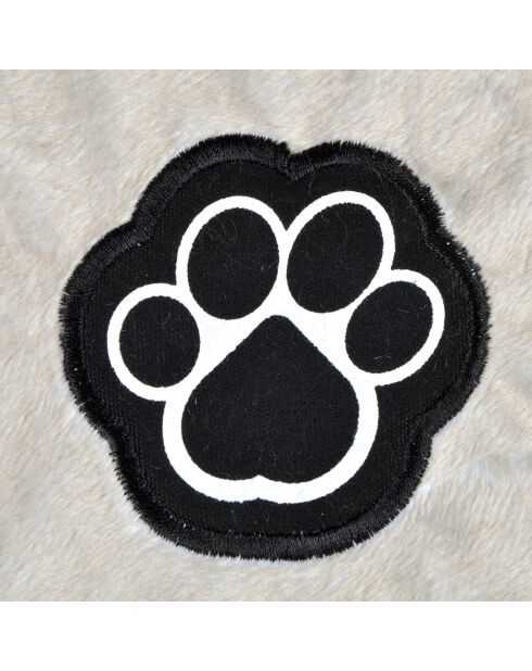 Cestino ovale in poliestere 55*37 cm patchy nocciola/beige