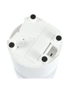 distributeur connecte de croquettes wifi avec application d.17*h.30cm 3l blanc