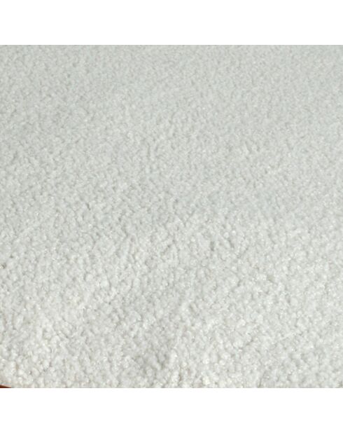 Cuscino rettangolare in poliestere lana riccia taglia l/xl 100*80*h15cm lanoso ecru