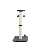 Tiragraffi in sisal con giocattolo h.80cm antracite