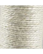 Albero per gatti con nicchia 30*30*h58cm ecru