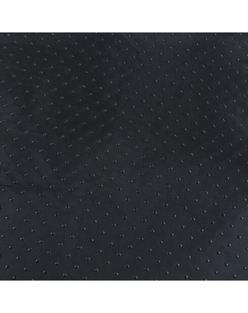 Coussin donut rond polyester d55*25cm fluffy blanc chine