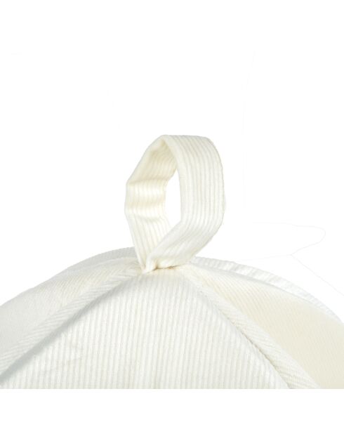 Tenda in velluto a coste in poliestere 35*35*38cm crafty ecru